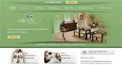 Desktop Screenshot of obgynofakron.com